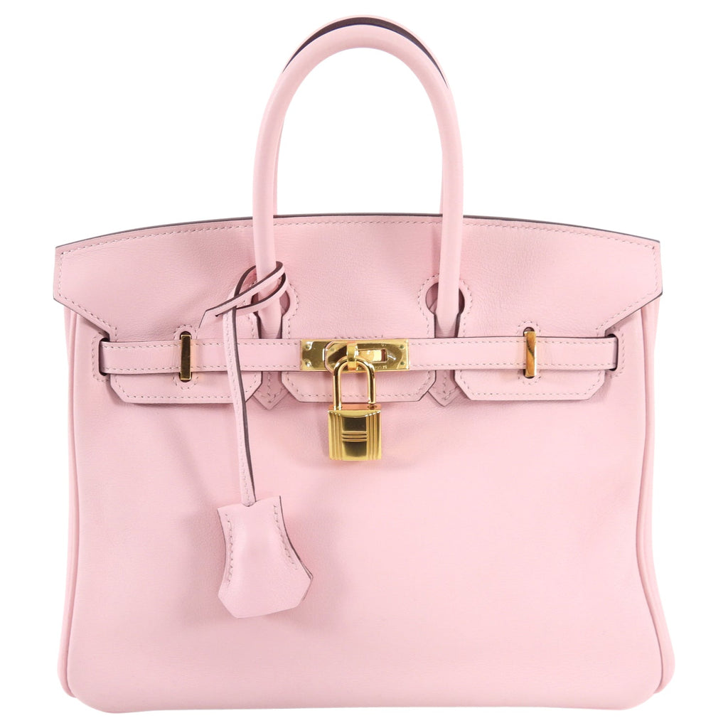 SOLD OUT - Hermes Birkin 25 Rose Sakura Veau Swift GHW