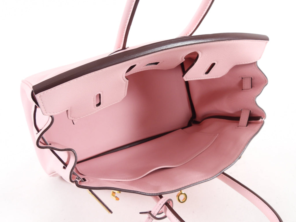SOLD OUT - Hermes Birkin 25 Rose Sakura Veau Swift GHW