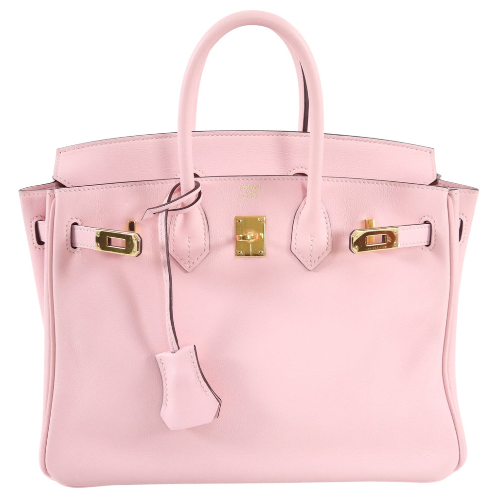 SOLD OUT - Hermes Birkin 25 Rose Sakura Veau Swift GHW