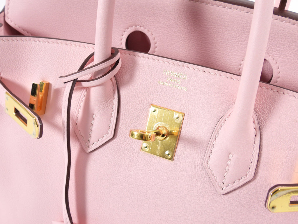 SOLD OUT - Hermes Birkin 25 Rose Sakura Veau Swift GHW