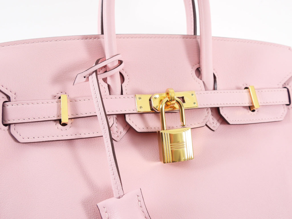 SOLD OUT - Hermes Birkin 25 Rose Sakura Veau Swift GHW