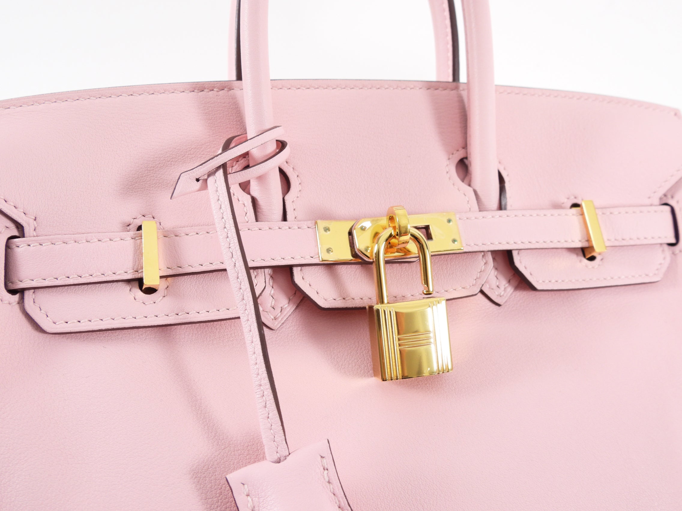 SOLD OUT - Hermes Birkin 25 Rose Sakura Veau Swift GHW