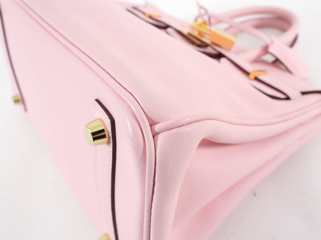 SOLD OUT - Hermes Birkin 25 Rose Sakura Veau Swift GHW