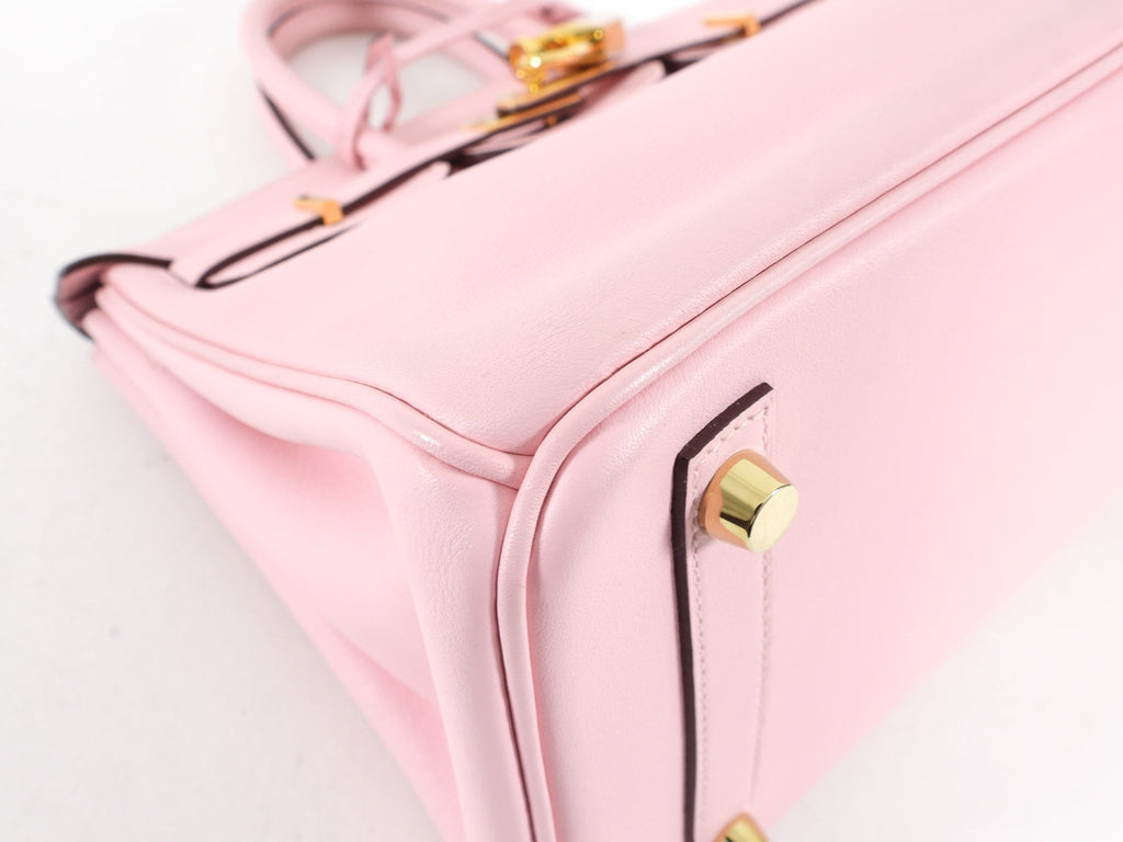SOLD OUT - Hermes Birkin 25 Rose Sakura Veau Swift GHW