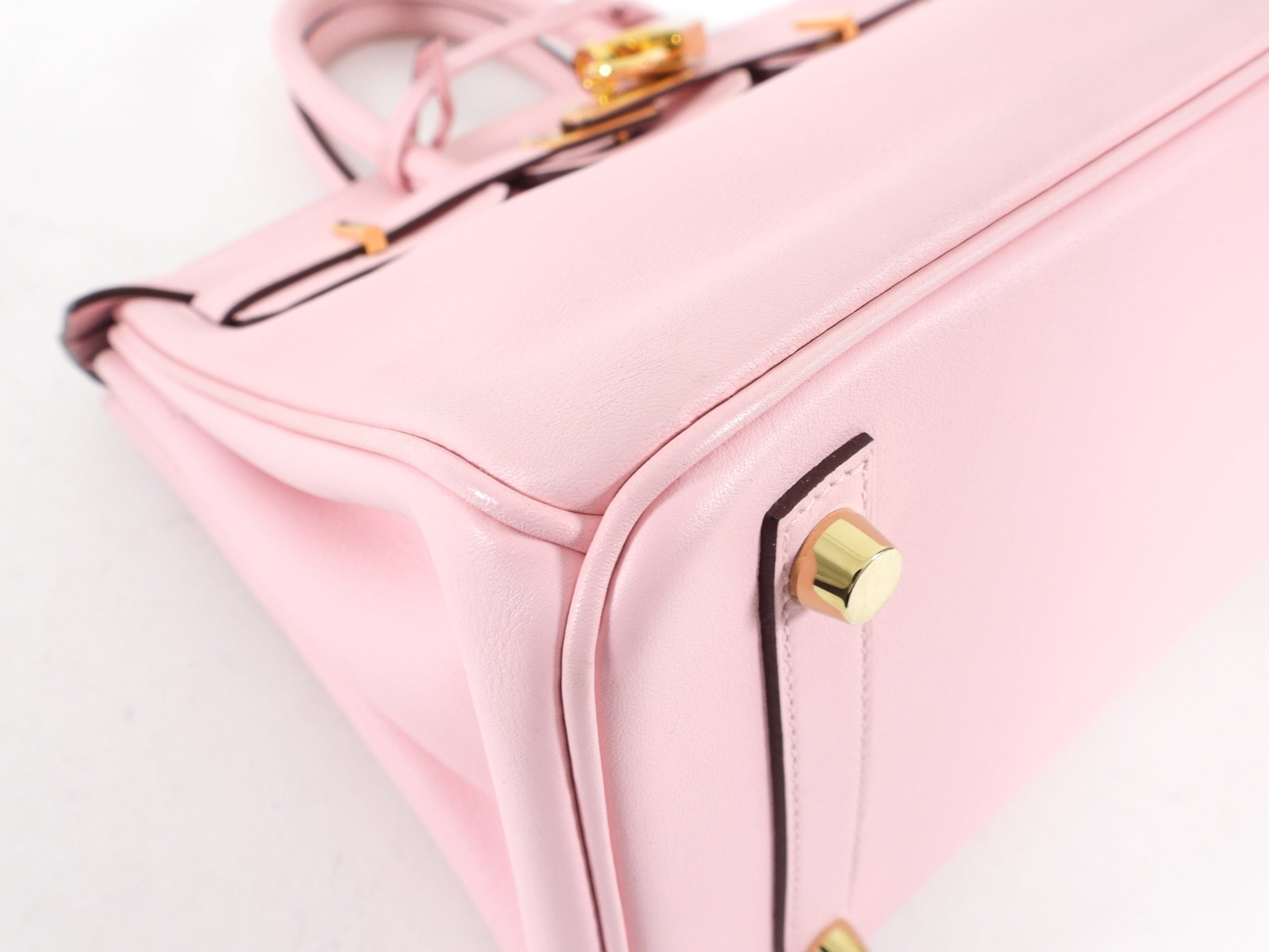 SOLD OUT - Hermes Birkin 25 Rose Sakura Veau Swift GHW