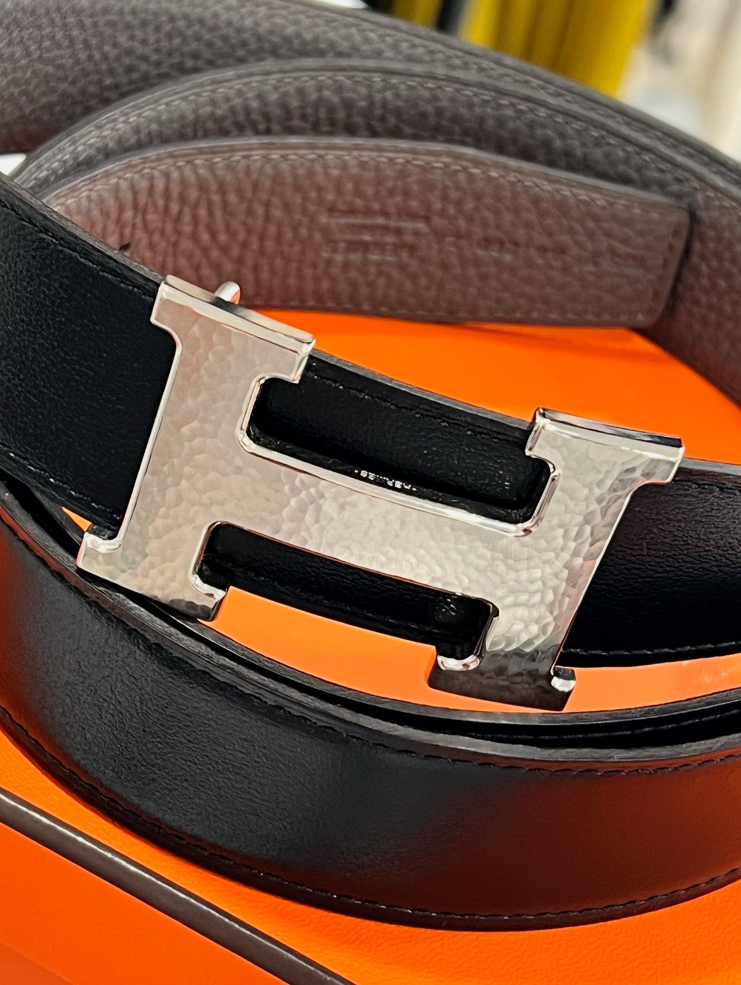 HERMÈS H CONSTANCE REVERSIBLE BELT
