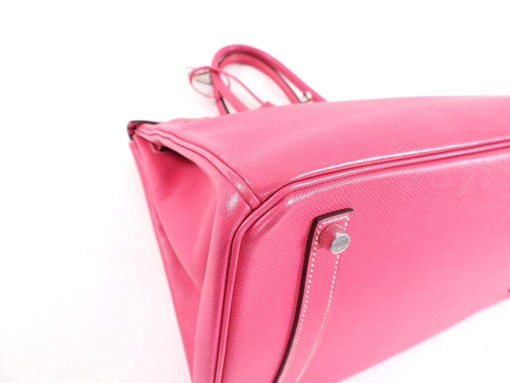 Hermes Birkin Bag 35 Rose Tyrien Candy Hot Pink Epsom PHW
