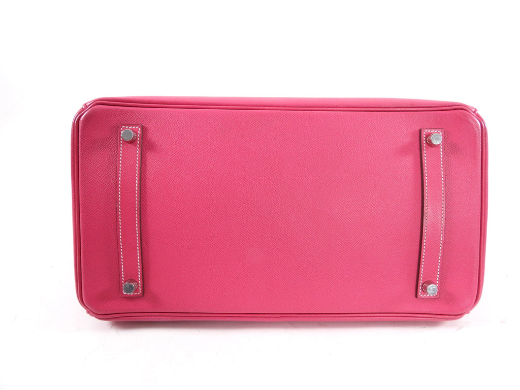 Hermes Birkin Bag 35 Rose Tyrien Candy Hot Pink Epsom PHW