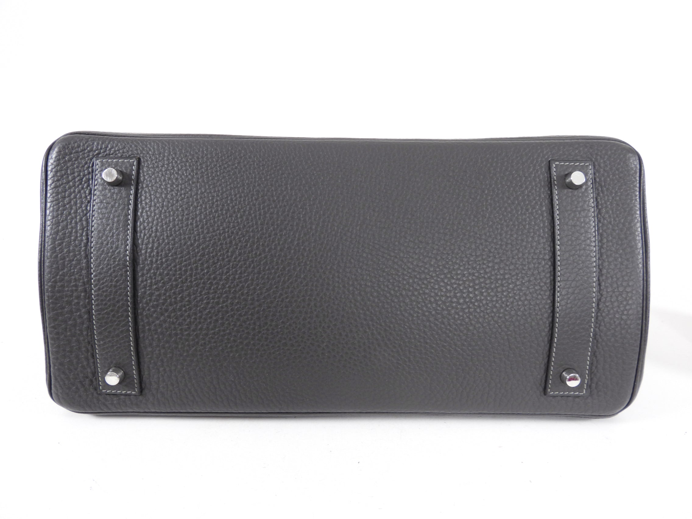 Hermes JPG Shoulder Birkin Graphite Clemence