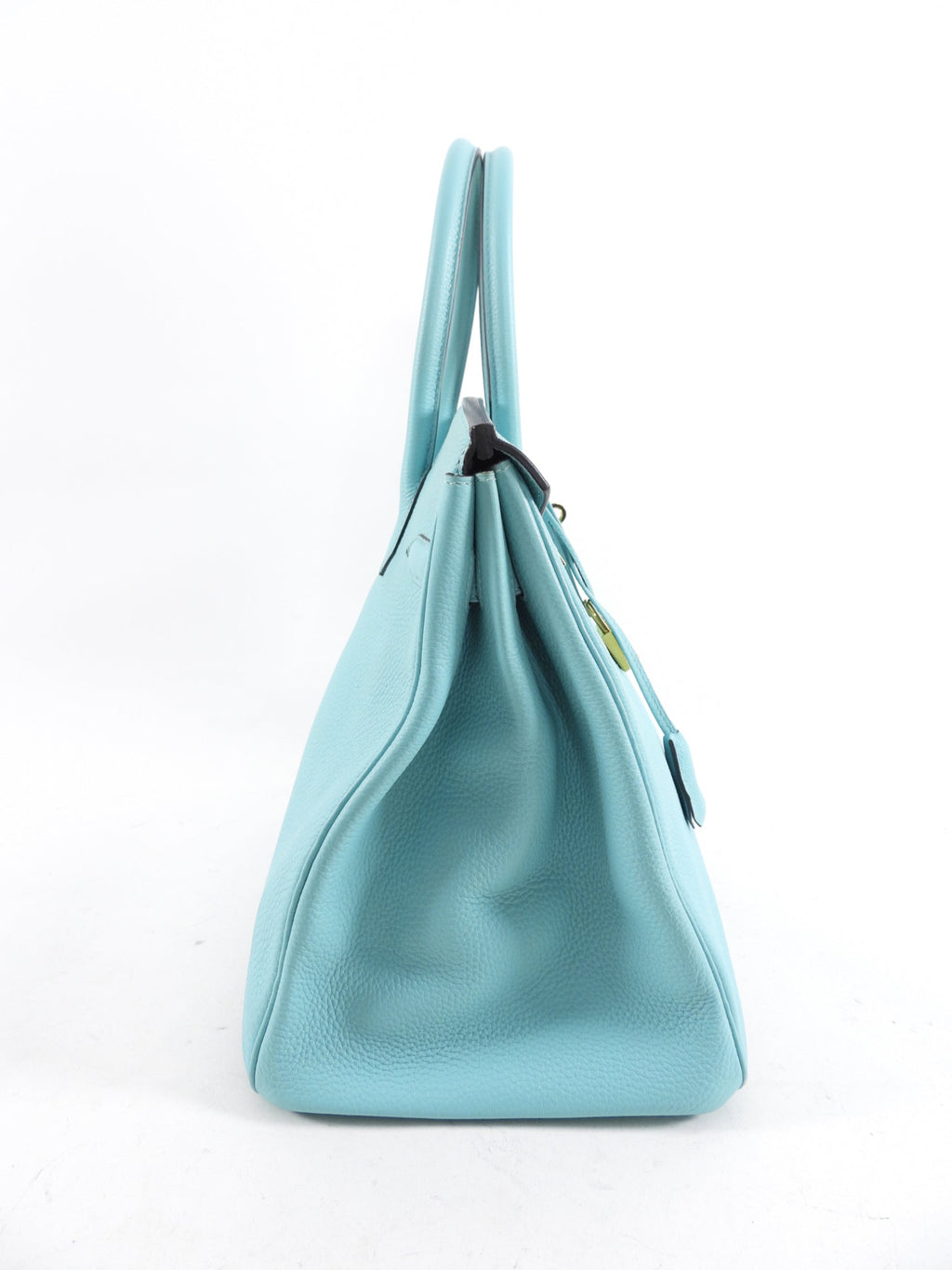 Hermes Birkin 35 Tiffany Turquoise Blue Togo Leather GHW Bag