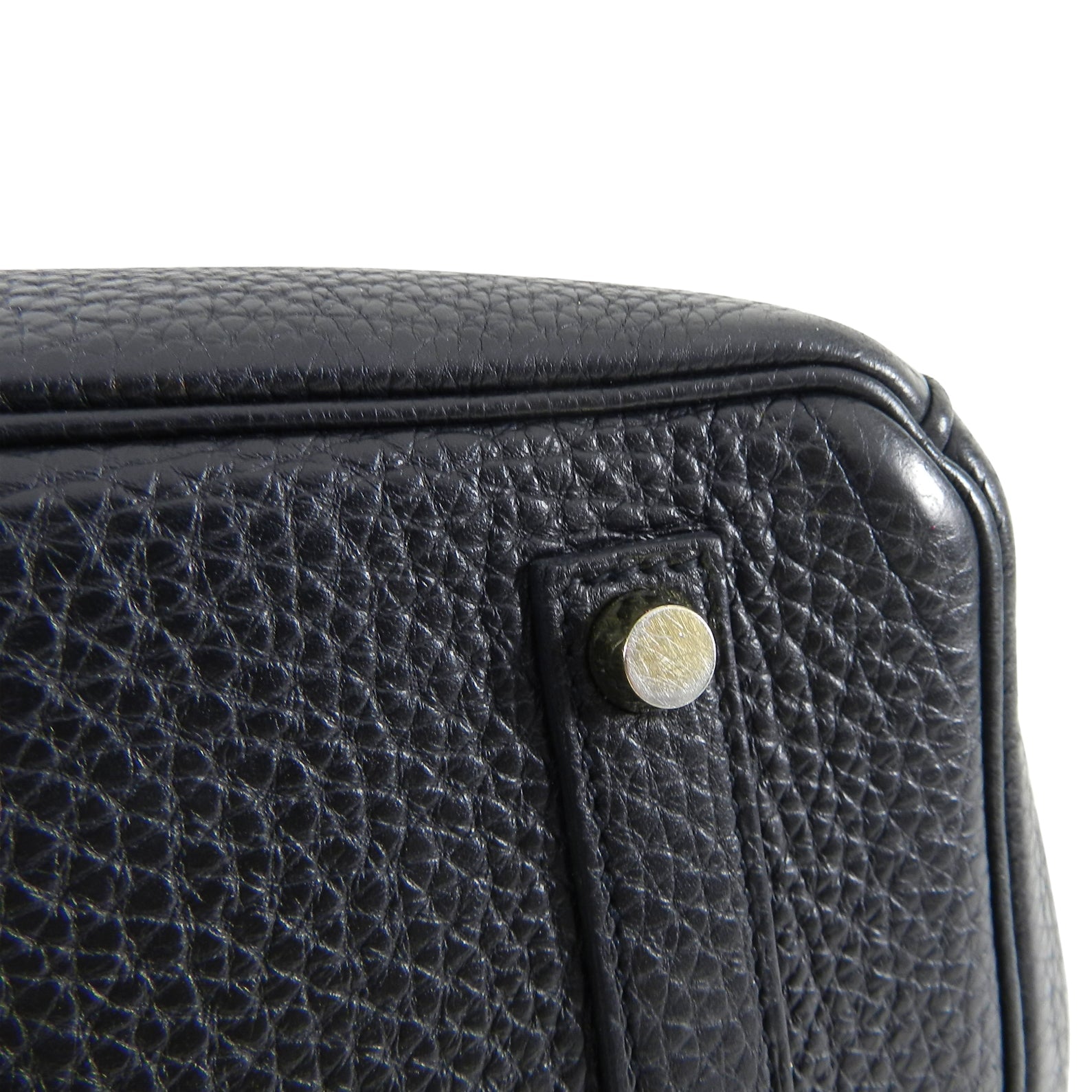 Hermes Birkin 35 Black Noir Clemence Gold Hardware