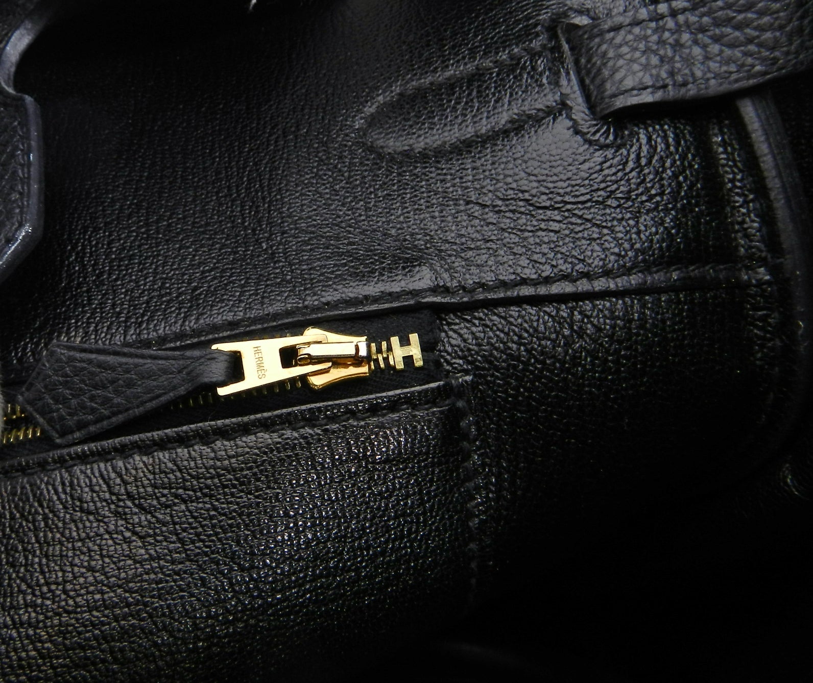 Hermes Birkin 35 Black Noir Clemence Gold Hardware