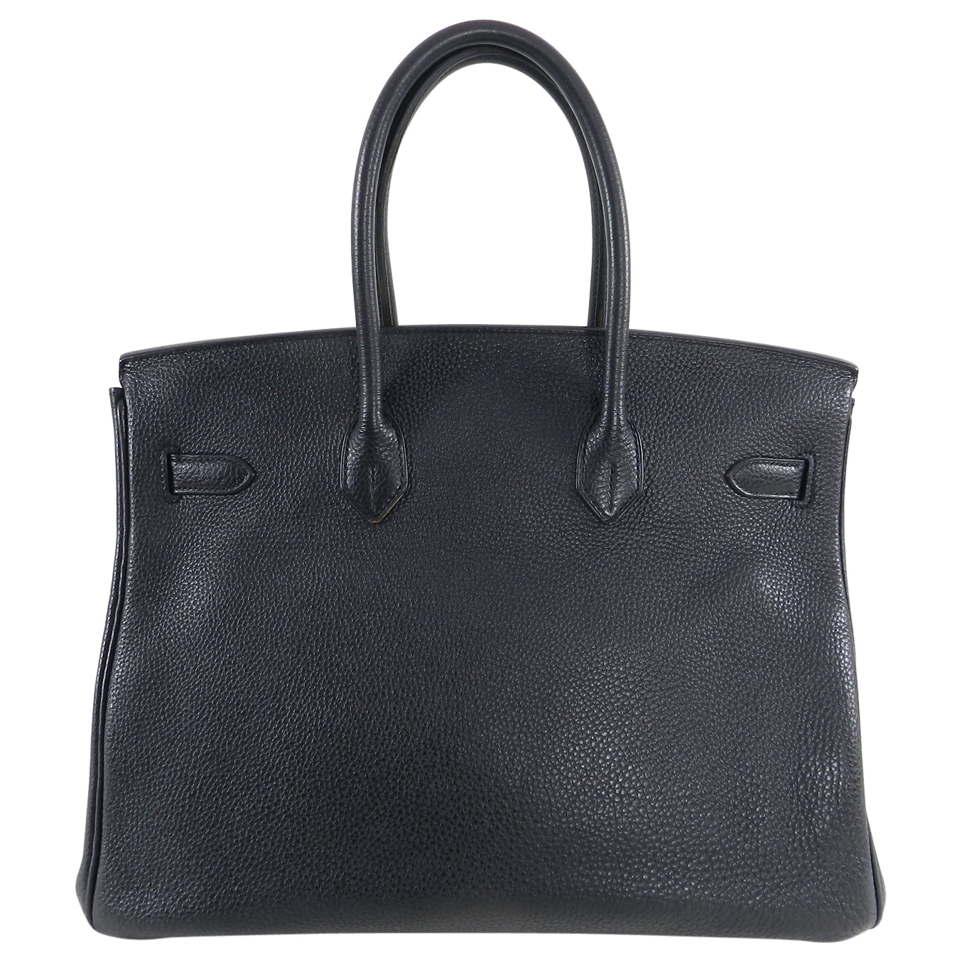 Hermes Birkin 35 Black Noir Clemence Gold Hardware