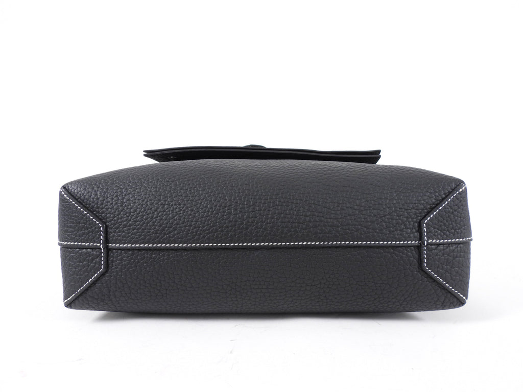 Hermes Black 2022 Clemence Cabasellier 31 Tote Bag