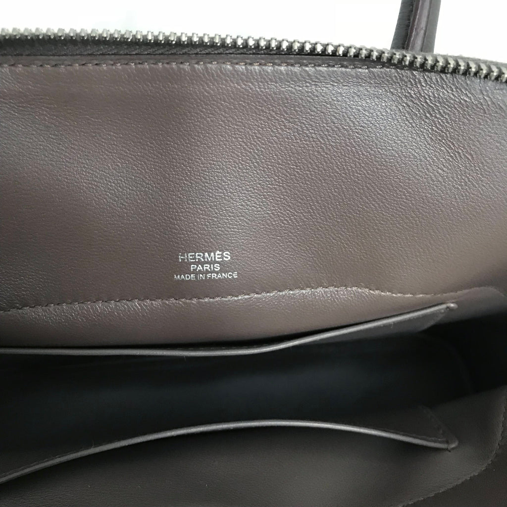 Hermes Sac Bolide Secret PM Etain Veau Evercolor