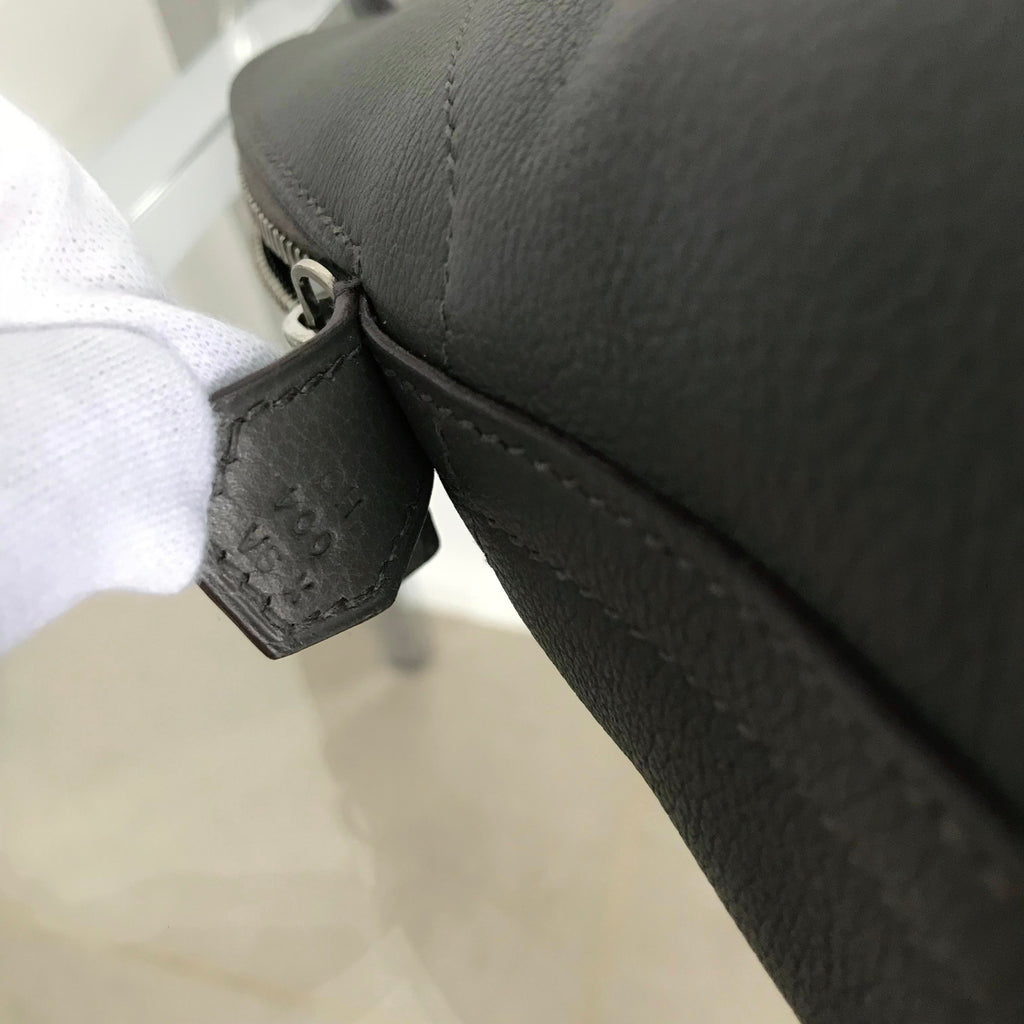 Hermes Sac Bolide Secret PM Etain Veau Evercolor