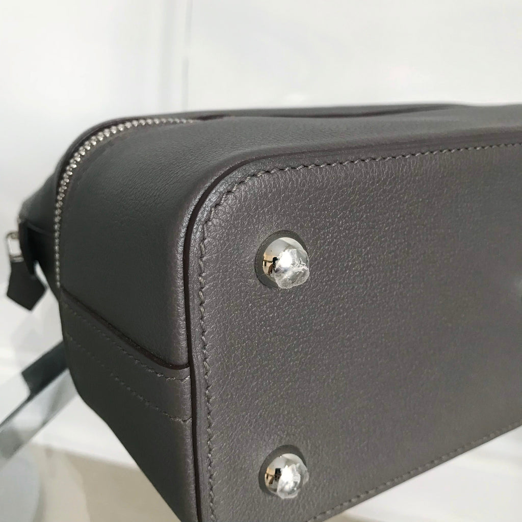 Hermes Sac Bolide Secret PM Etain Veau Evercolor