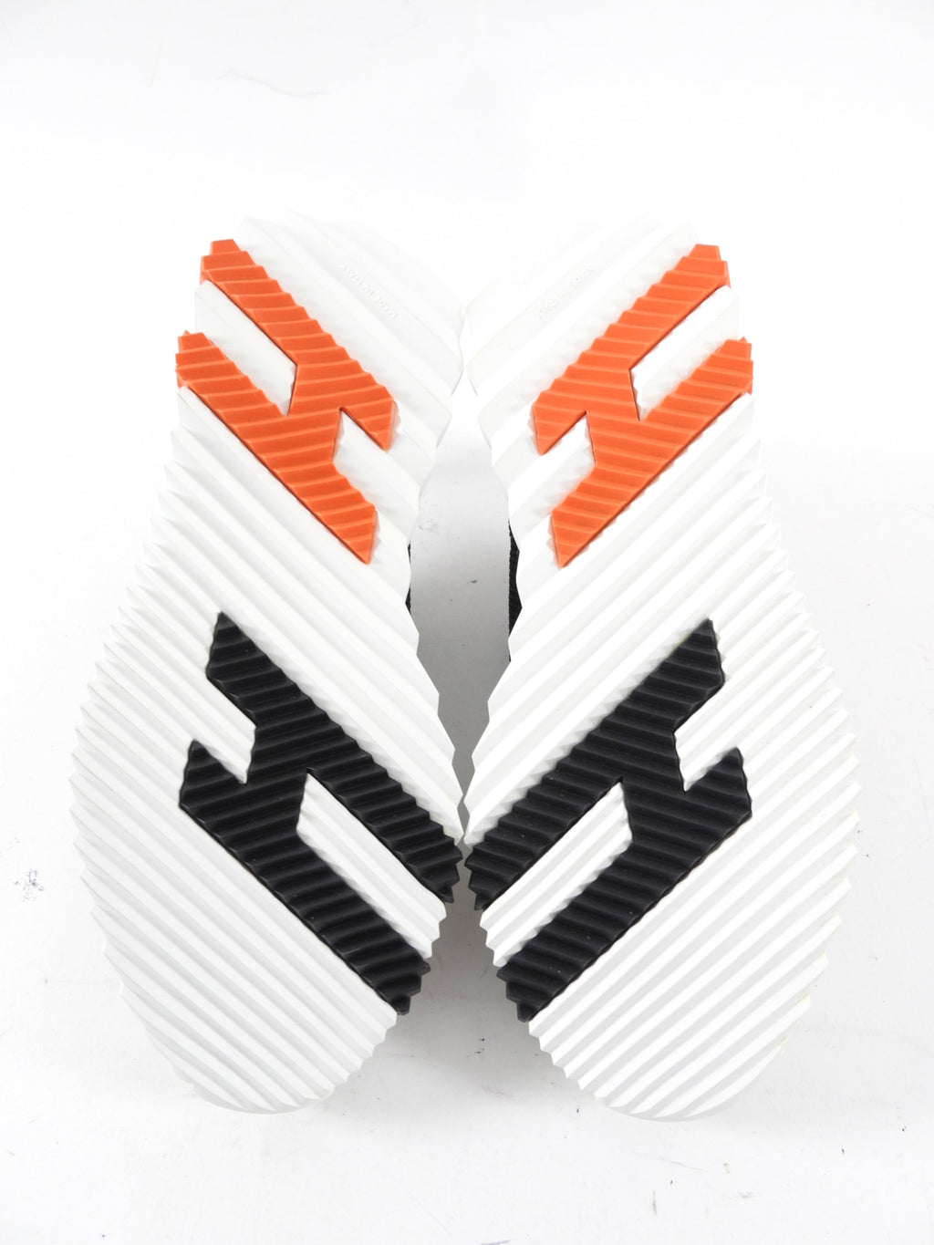 Hermes Black and Orange Bouncing Sneaker - 36.5 / 36