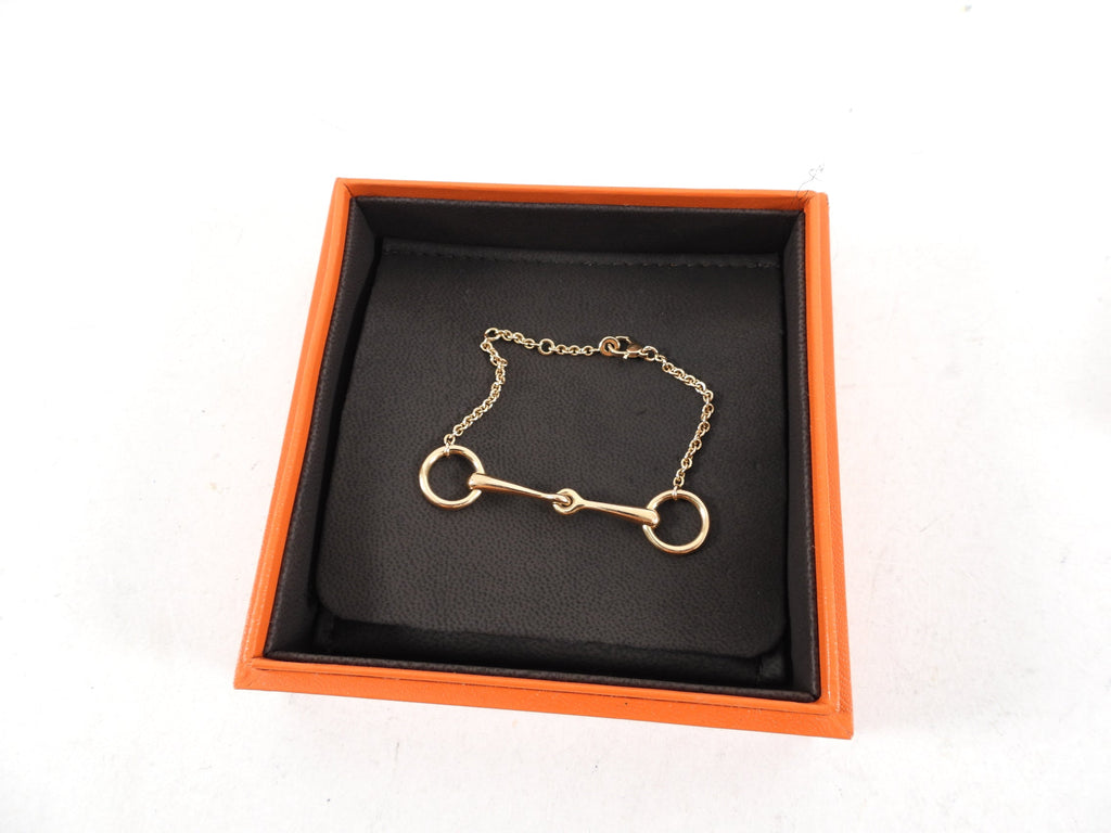 Hermes Filet D’Or 18k Rose Gold Very Small Model - 5.5 - 6.5”