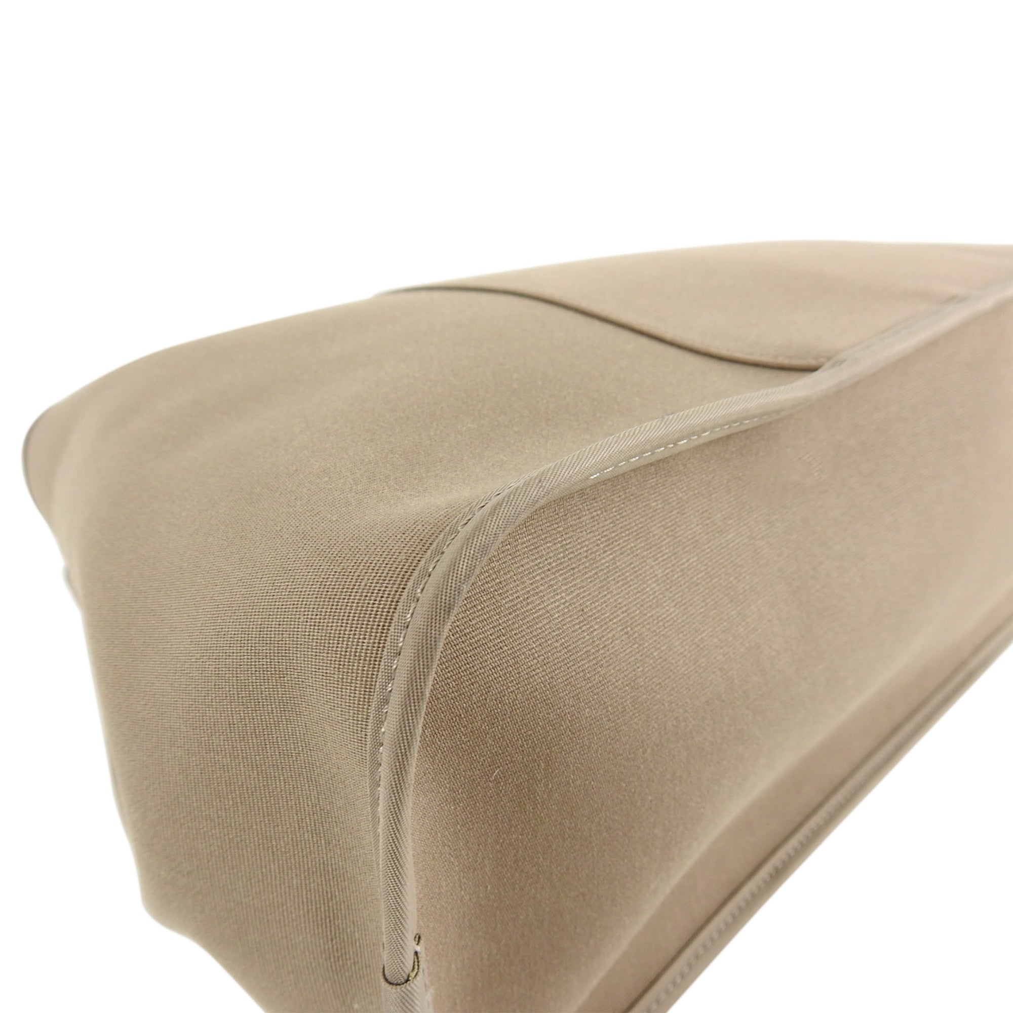 Hermes Cabag PM Canvas 2 Way Bag - Etoupe / Ebene