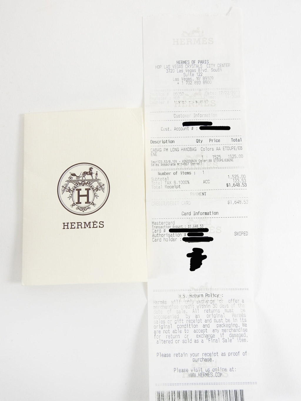 Hermes Cabag PM Canvas 2 Way Bag - Etoupe / Ebene