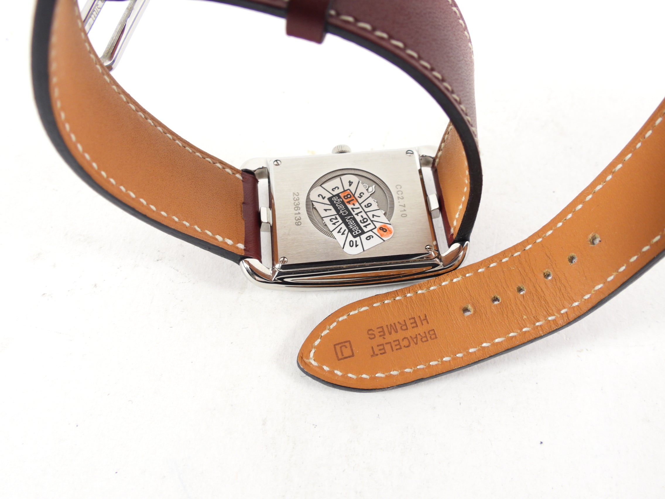 Hermes Cape Cod Large 37mm Double Tour Watch