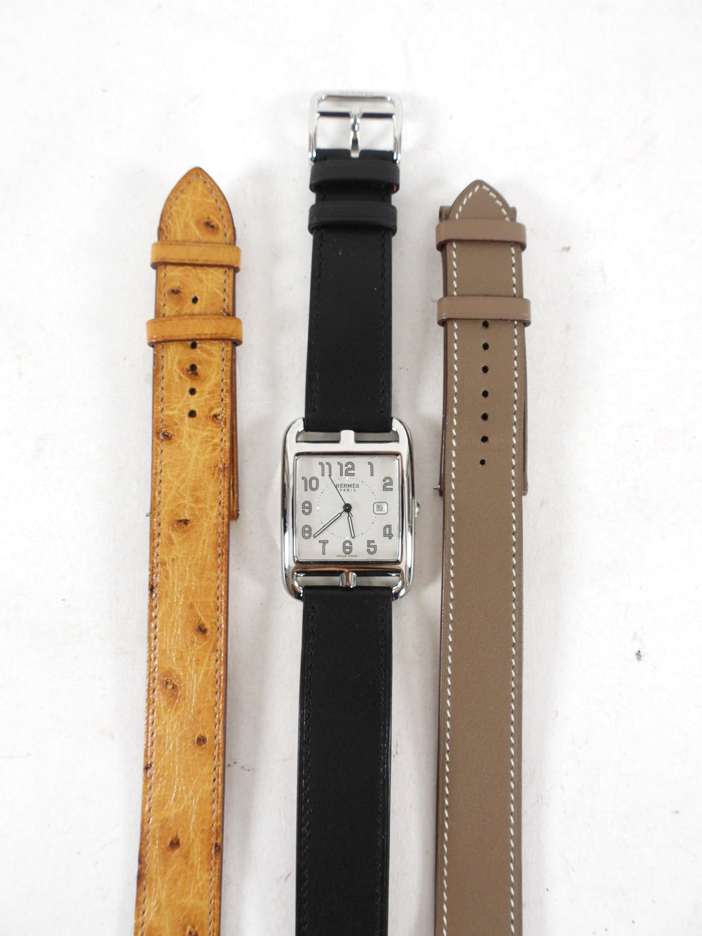 Hermes Cape Cod 29 x 29 Large Model Double Tour Watch