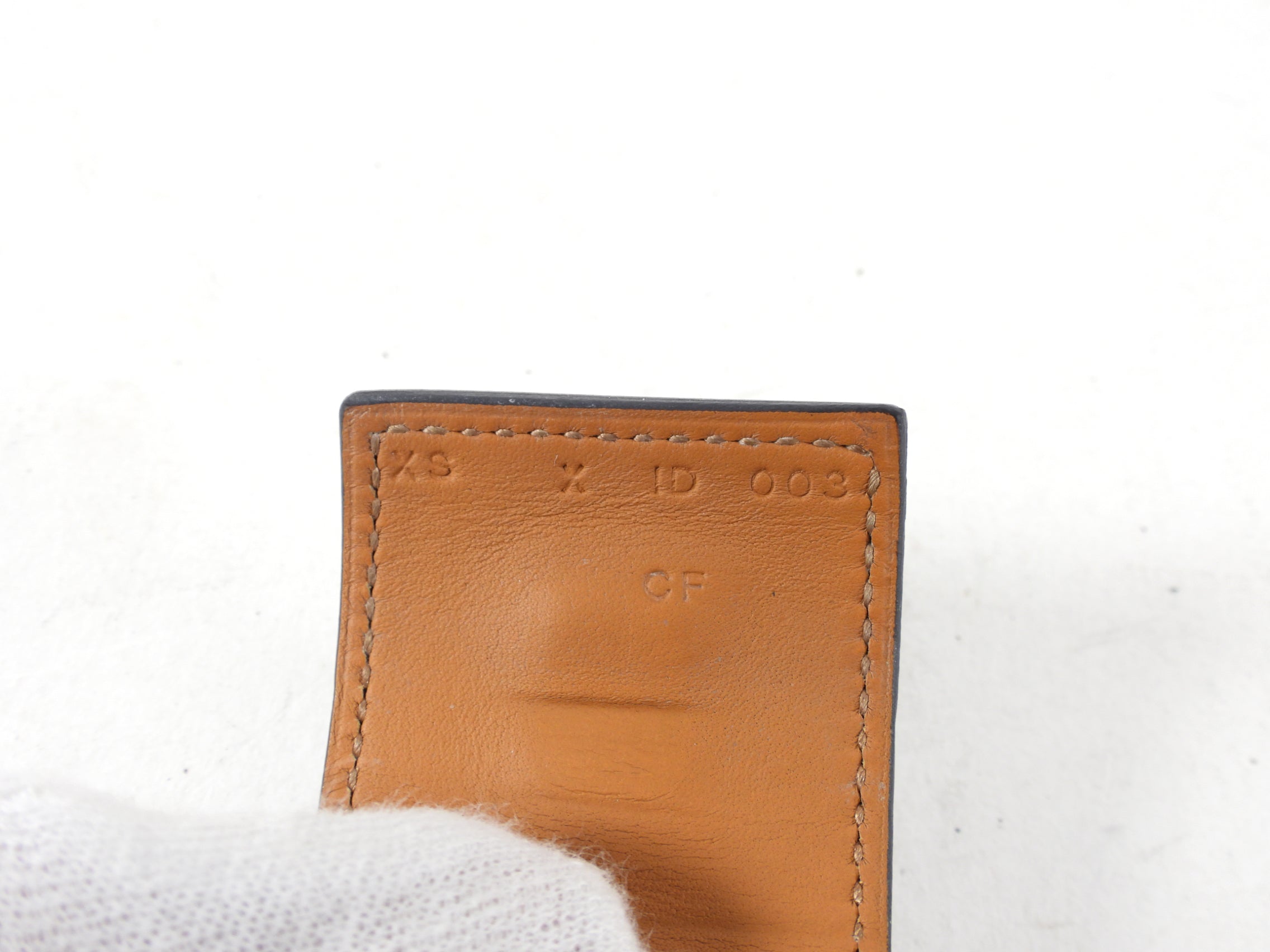 Hermes Collier de Chien Black Epsom GHW Cuff Bracelet