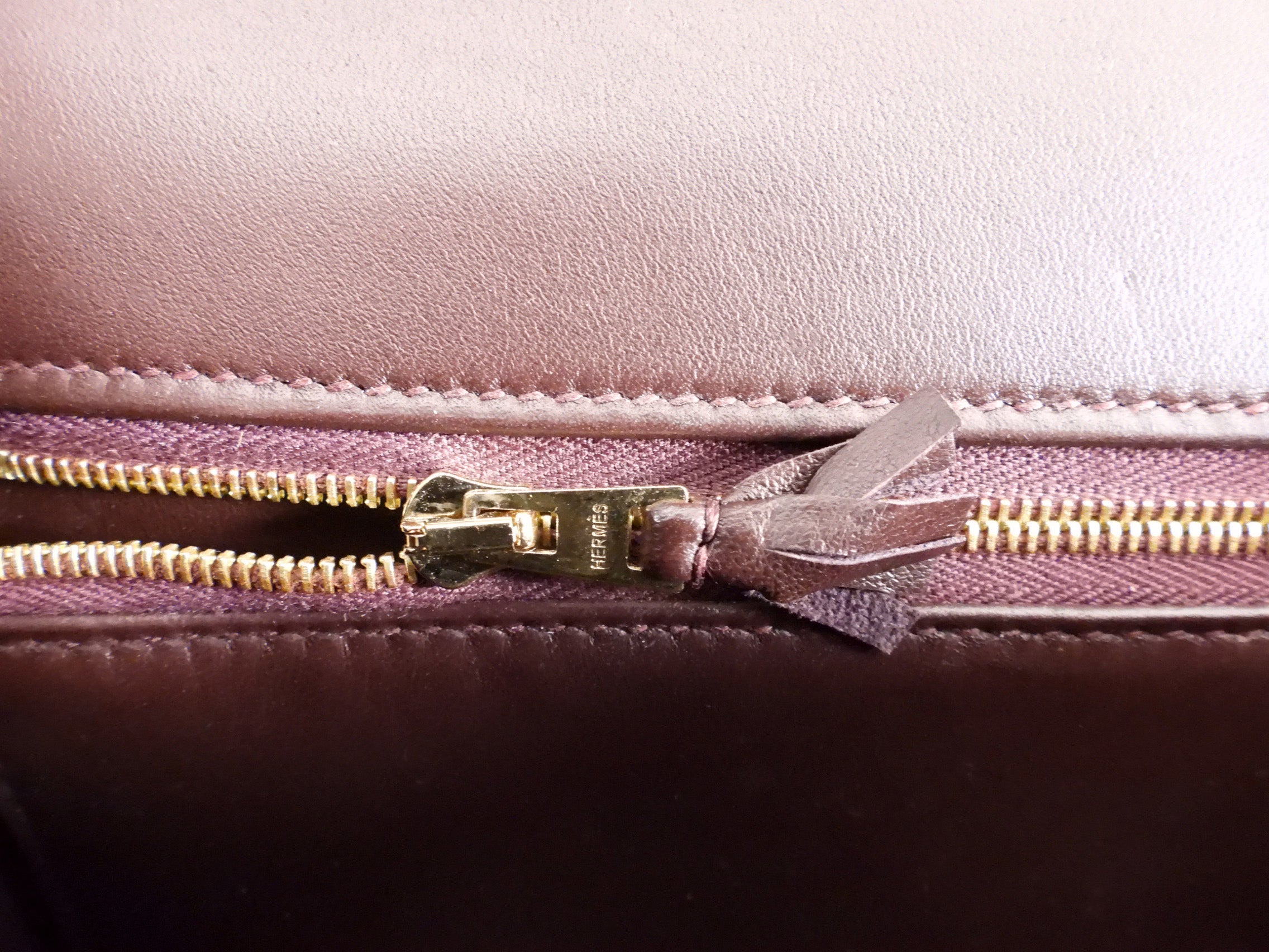 Hermes Sac Constance III Alligator 24 Bordeaux GHW