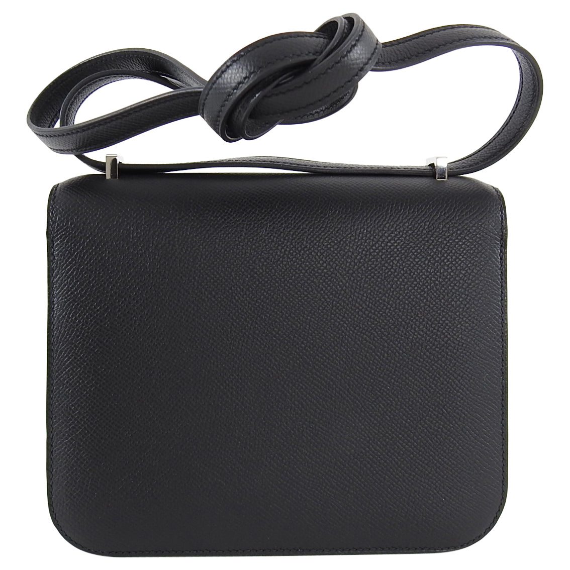 Hermes Constance Mini 18 Black Noir Epsom PHW