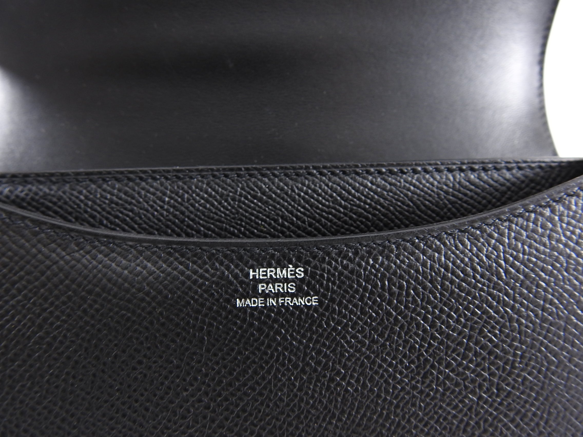 Hermes Constance Mini 18 Black Noir Epsom PHW