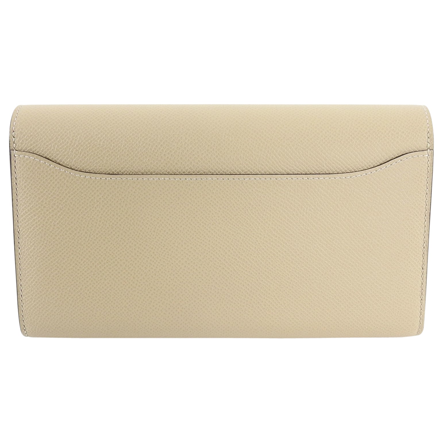 Hermes Constance Long Wallet Trench Rose Gold Epsom Leather