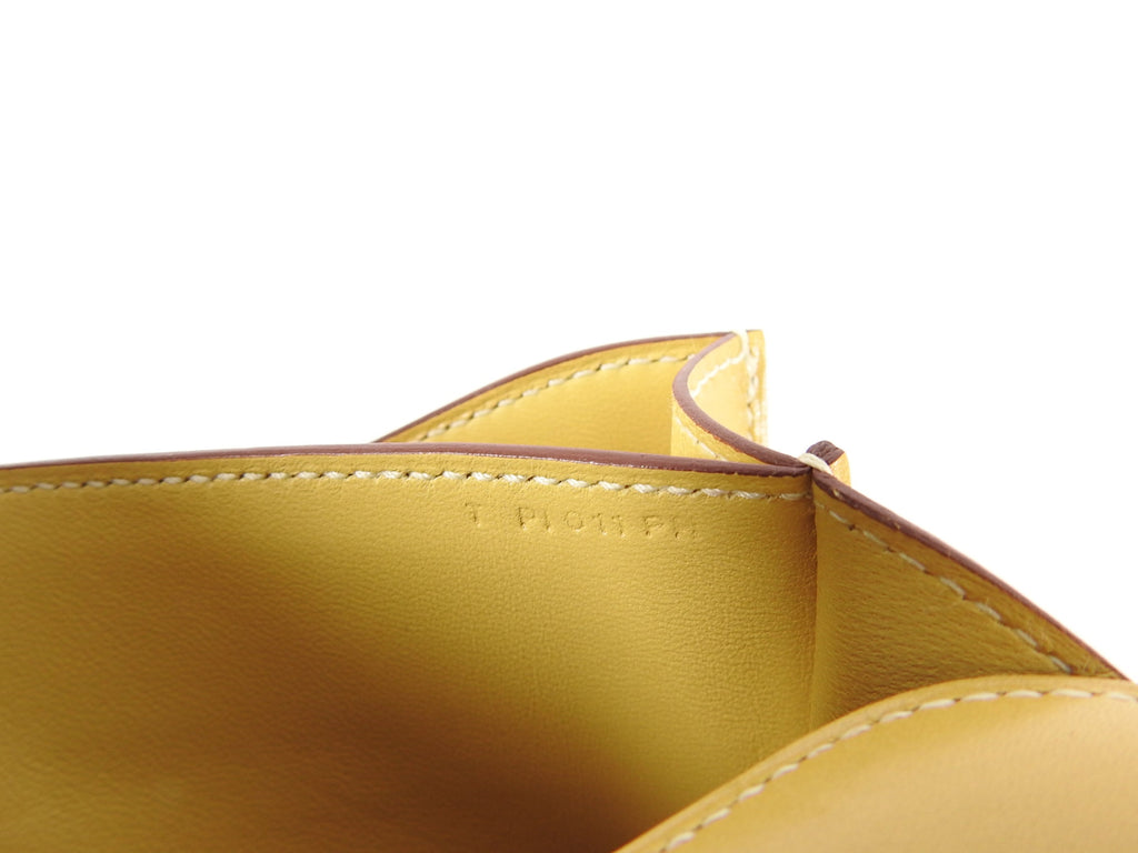 Hermes Limited Edition Bicolor Marquette Constance Mini 18 Lizard