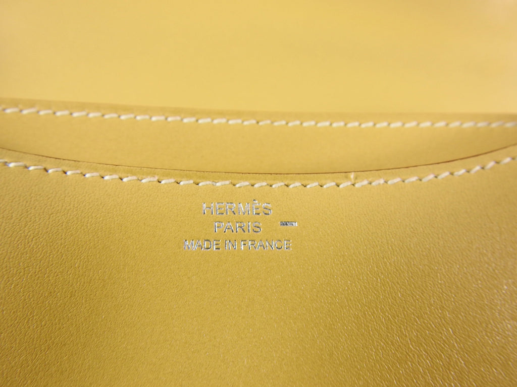 Hermes Limited Edition Bicolor Marquette Constance Mini 18 Lizard