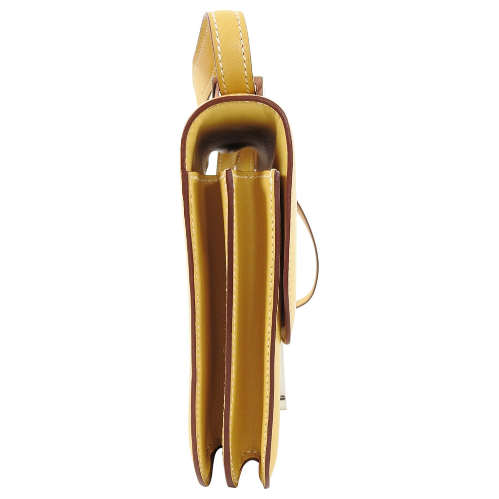 Hermes Limited Edition Bicolor Marquette Constance Mini 18 Lizard
