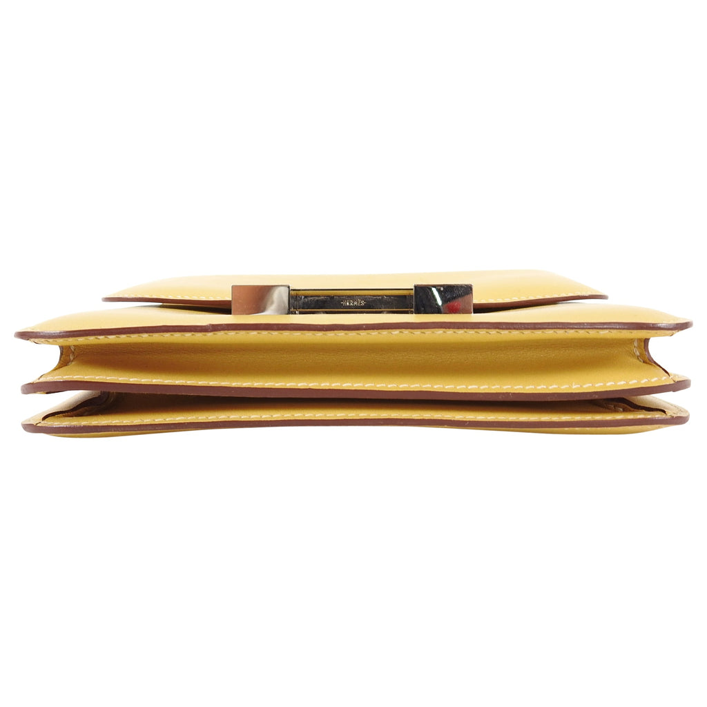 Hermes Limited Edition Bicolor Marquette Constance Mini 18 Lizard