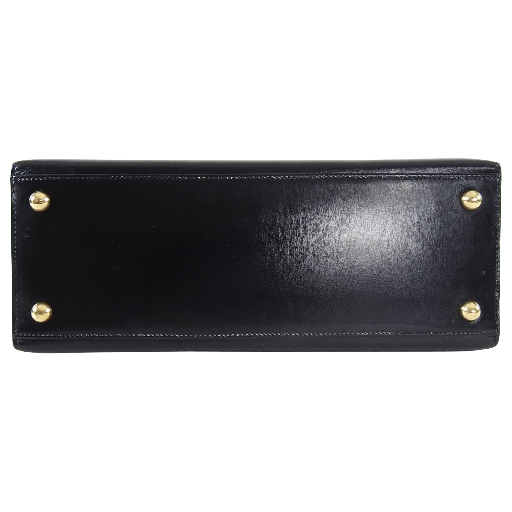 Hermes Vintage 1998 Dalvy Box Calf Leather Bag