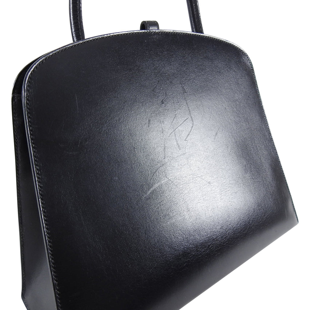 Hermes Vintage 1998 Dalvy Box Calf Leather Bag