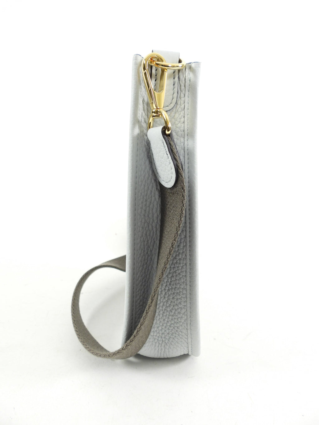Hermes Evelyne 16 Amazone TPM Bleu Pale / Gris Etain Crossbody Bag