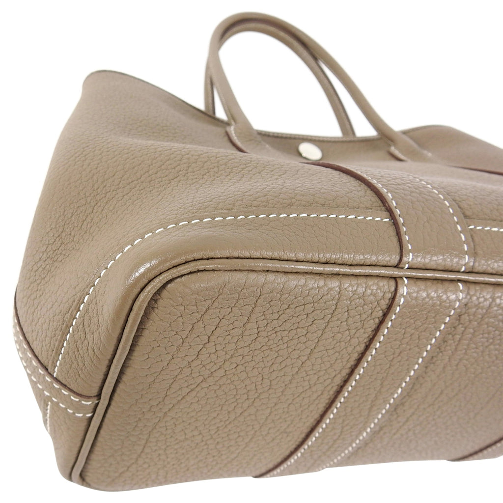 Hermes Garden Party Small TPM 30 Bag in Etoupe Negonda