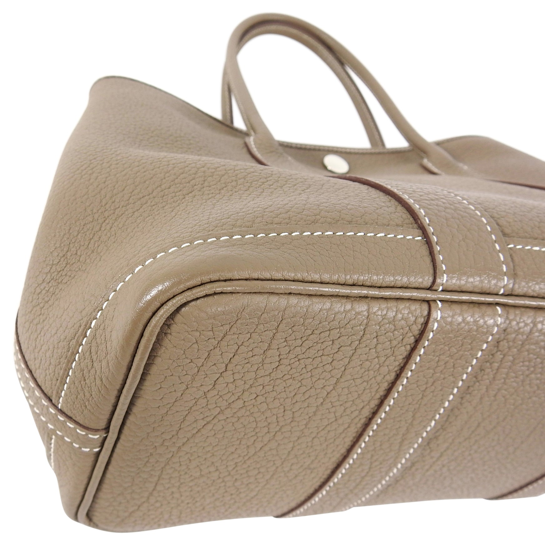 Hermes Garden Party Small TPM 30 Bag in Etoupe Negonda