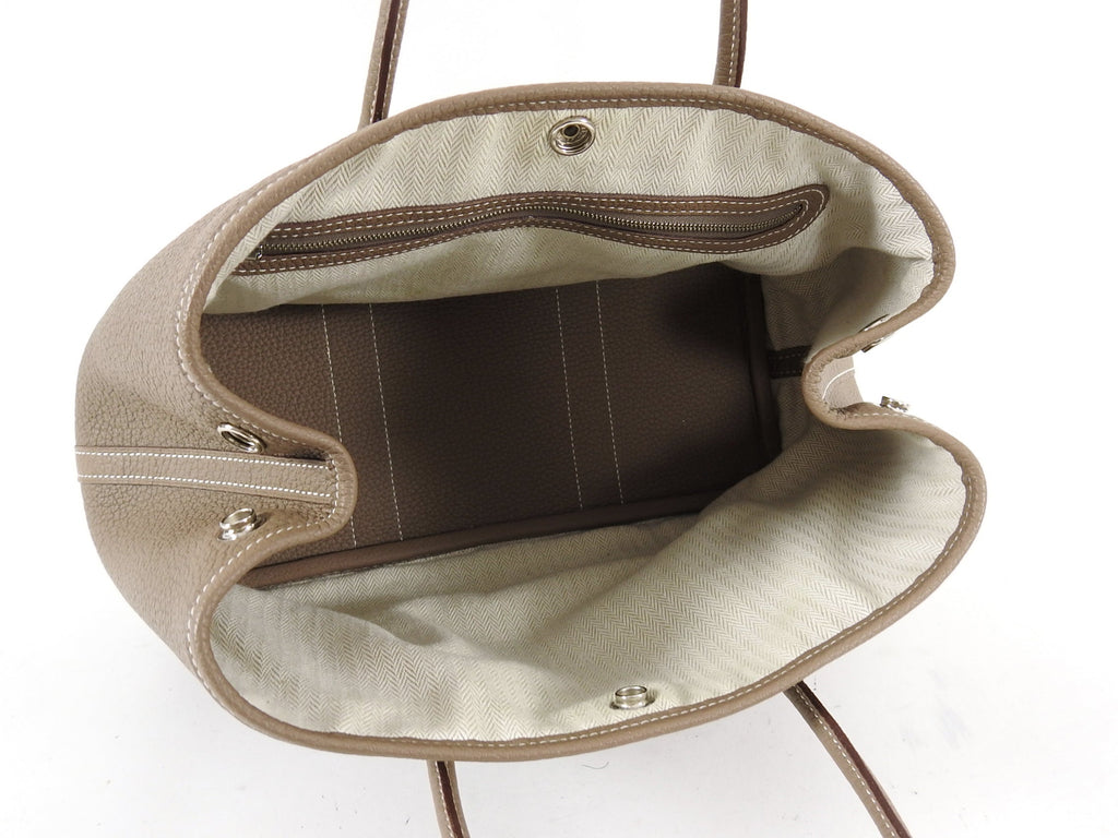 Hermes Garden Party Small TPM 30 Bag in Etoupe Negonda