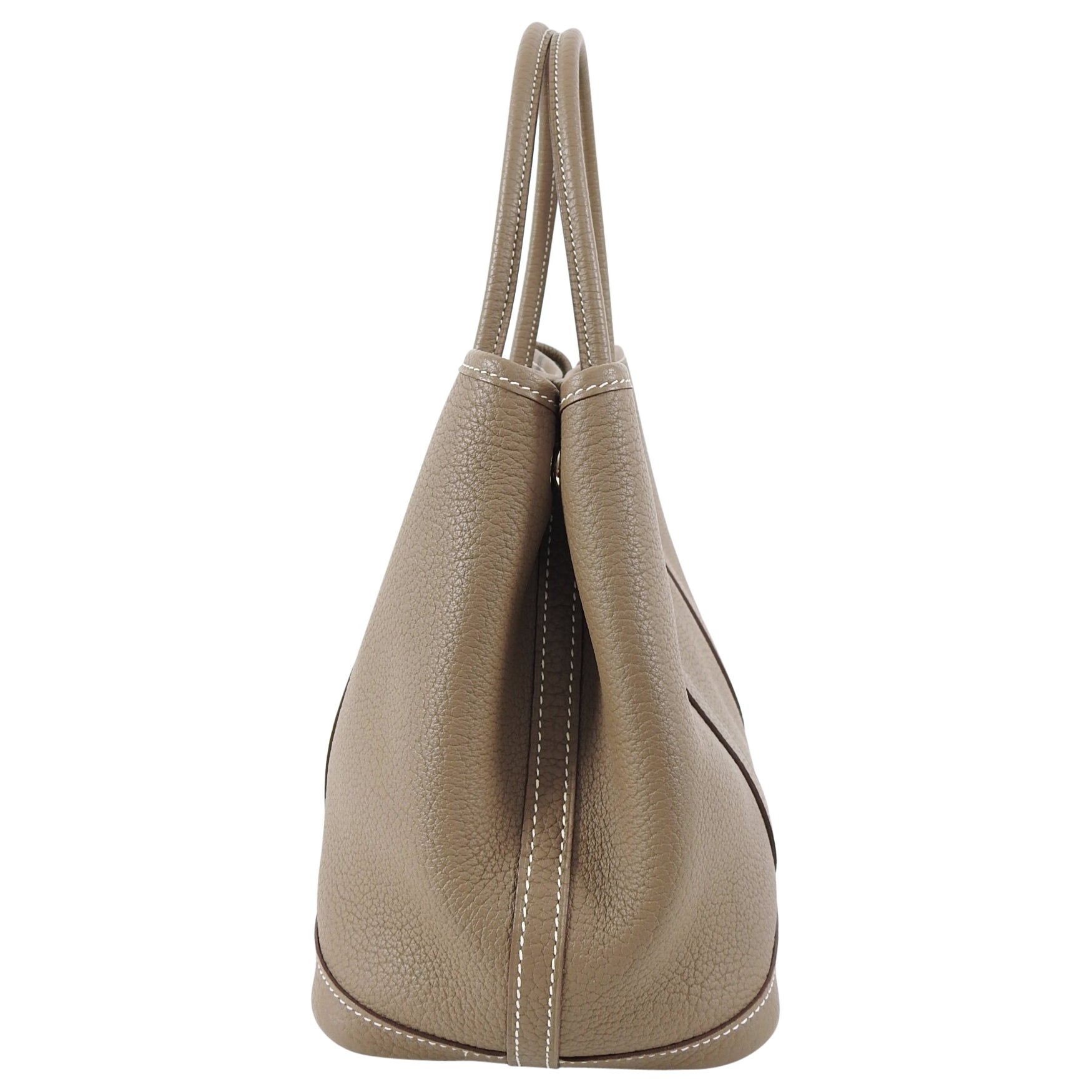 Hermes Garden Party Small TPM 30 Bag in Etoupe Negonda