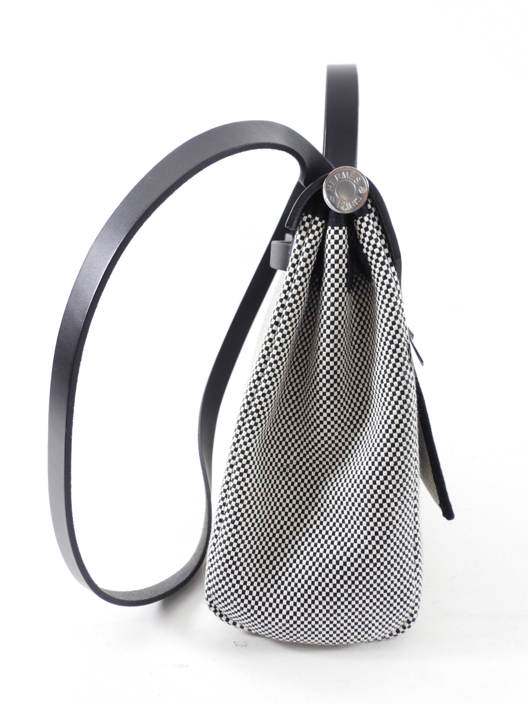 Hermes Herbag Zip 31 Toile Criss Cross Bag