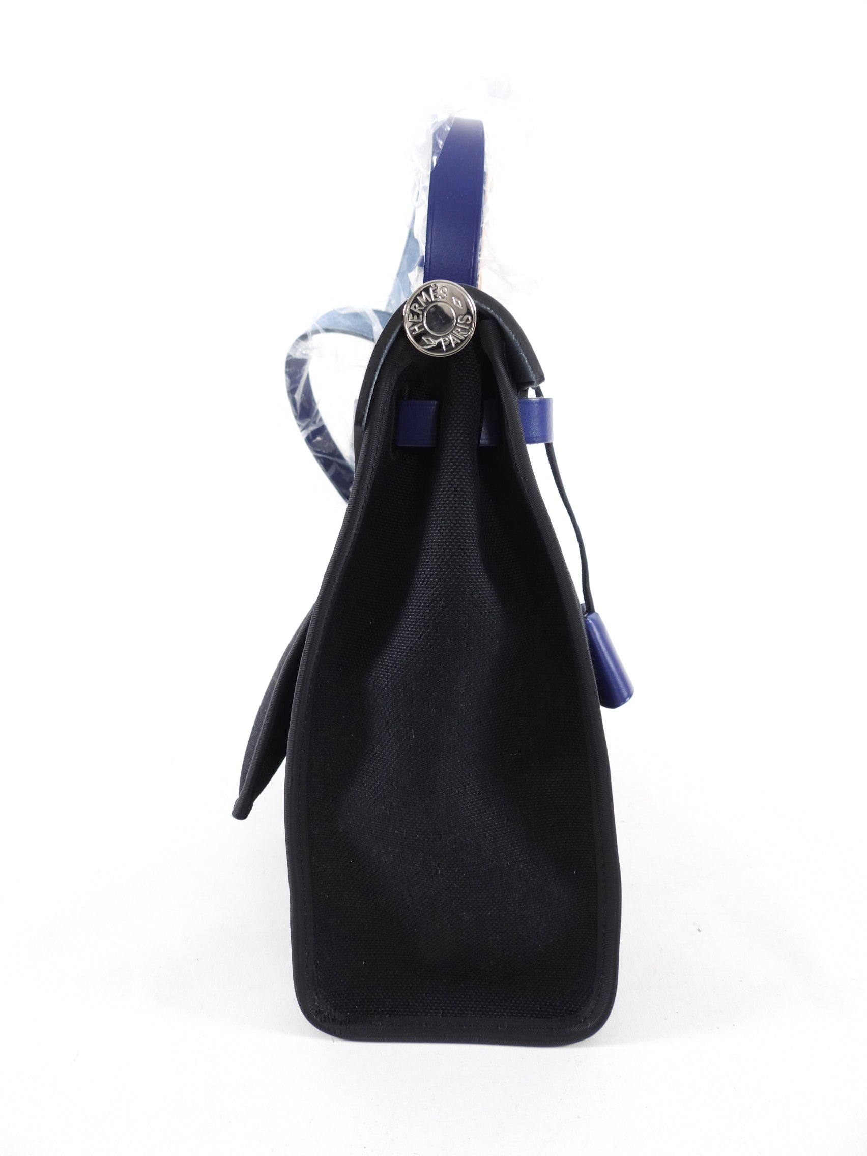 Hermes Blue and Black Herbag Zip 31 - Brand new in box