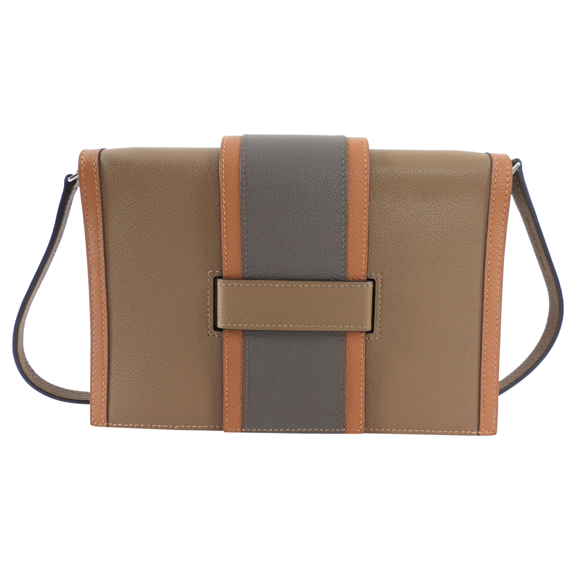 Hermes H Passant Clutch Crossbody Flap Bag