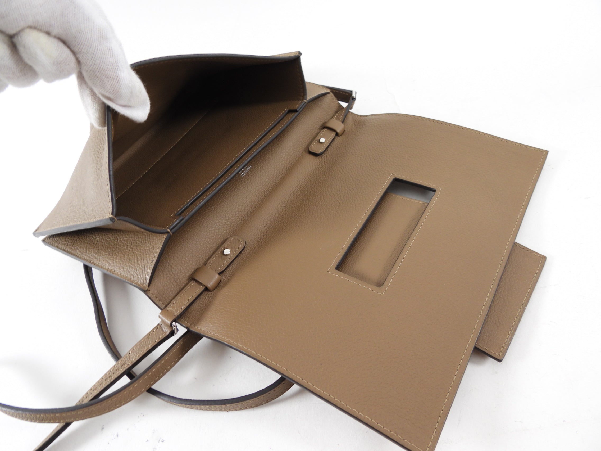 Hermes H Passant Clutch Crossbody Flap Bag
