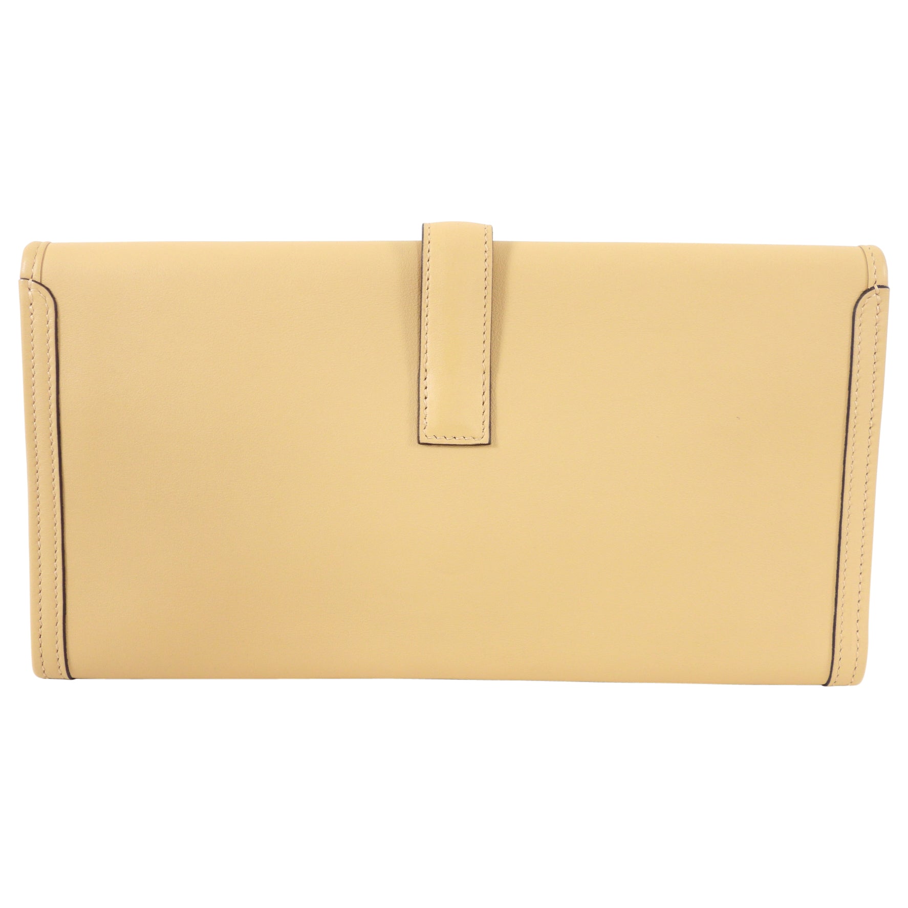 Hermes Jige Elan 29 Swift Leather Beige H Clutch Bag