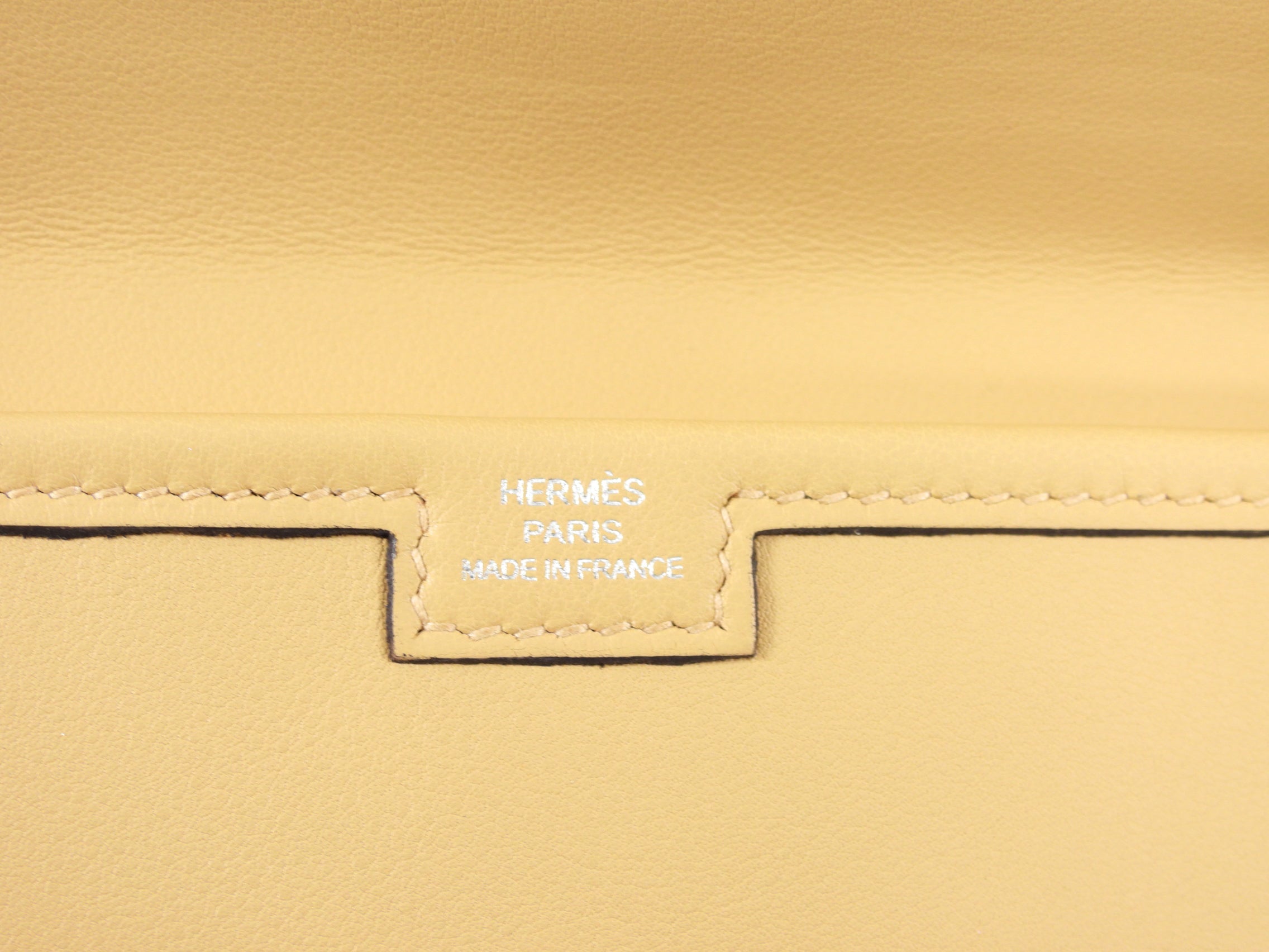 Hermes Jige Elan 29 Swift Leather Beige H Clutch Bag