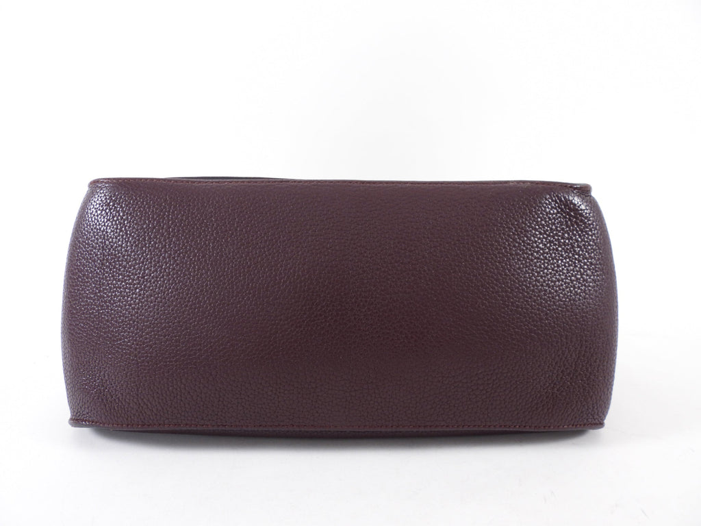 Hermes Jypsiere 34 Togo Prune Crossbody Bag PHW